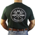 Camiseta Masculina verde - Logo branco e preto - CA240 - comprar online