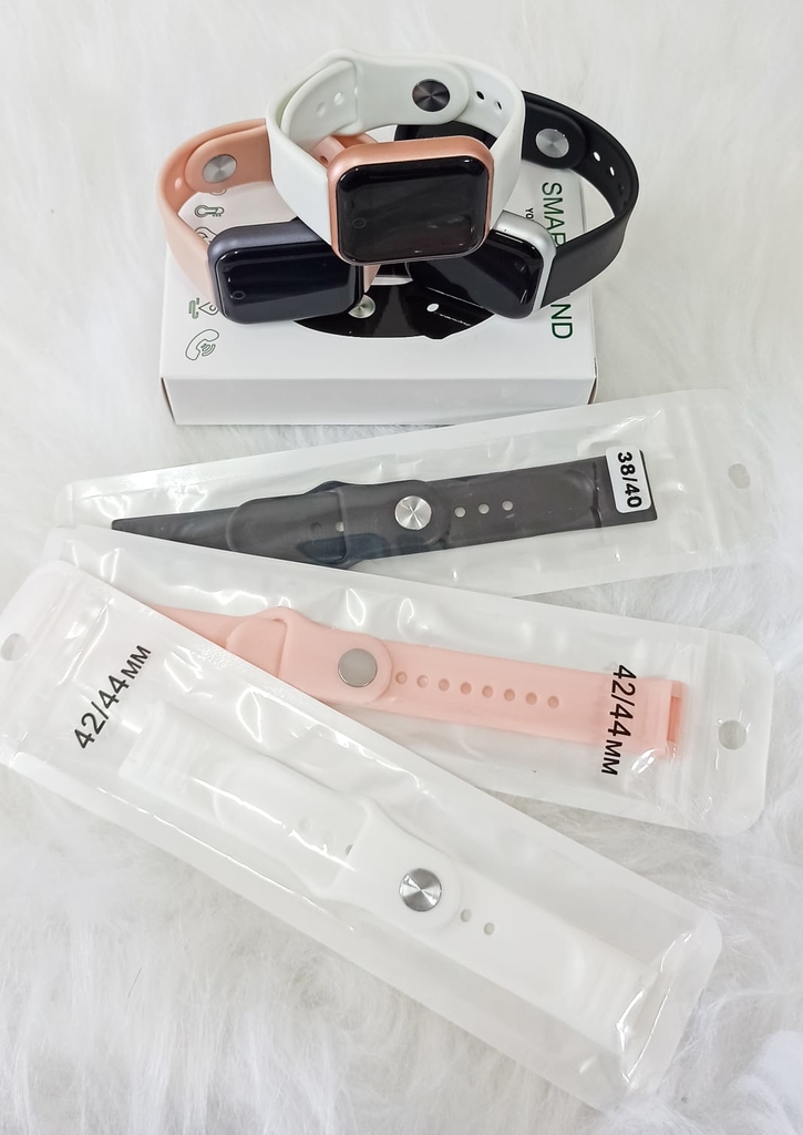 smartwatch v6 rosa