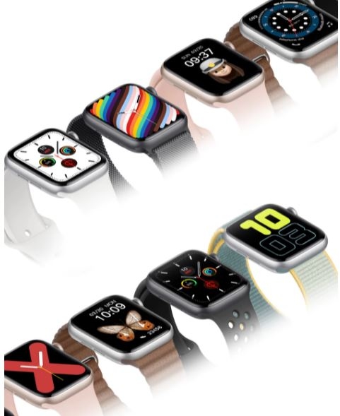 relógio inteligente iwo x7 série 5