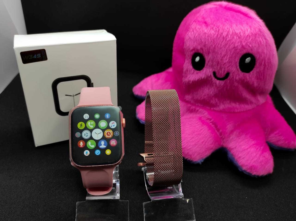 smartwatch w34 s rosa