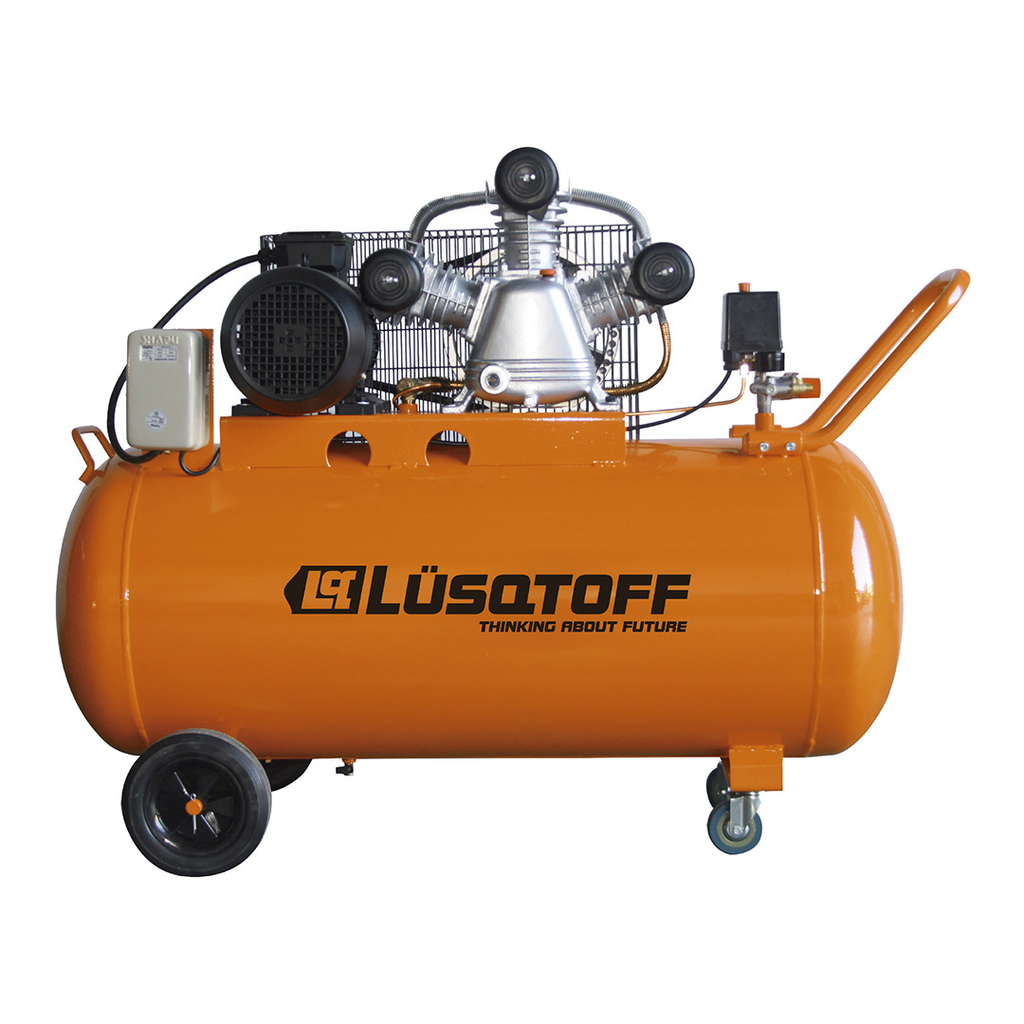 Compresor De Aire 4hp 200lts Lusqtoff Lc40200