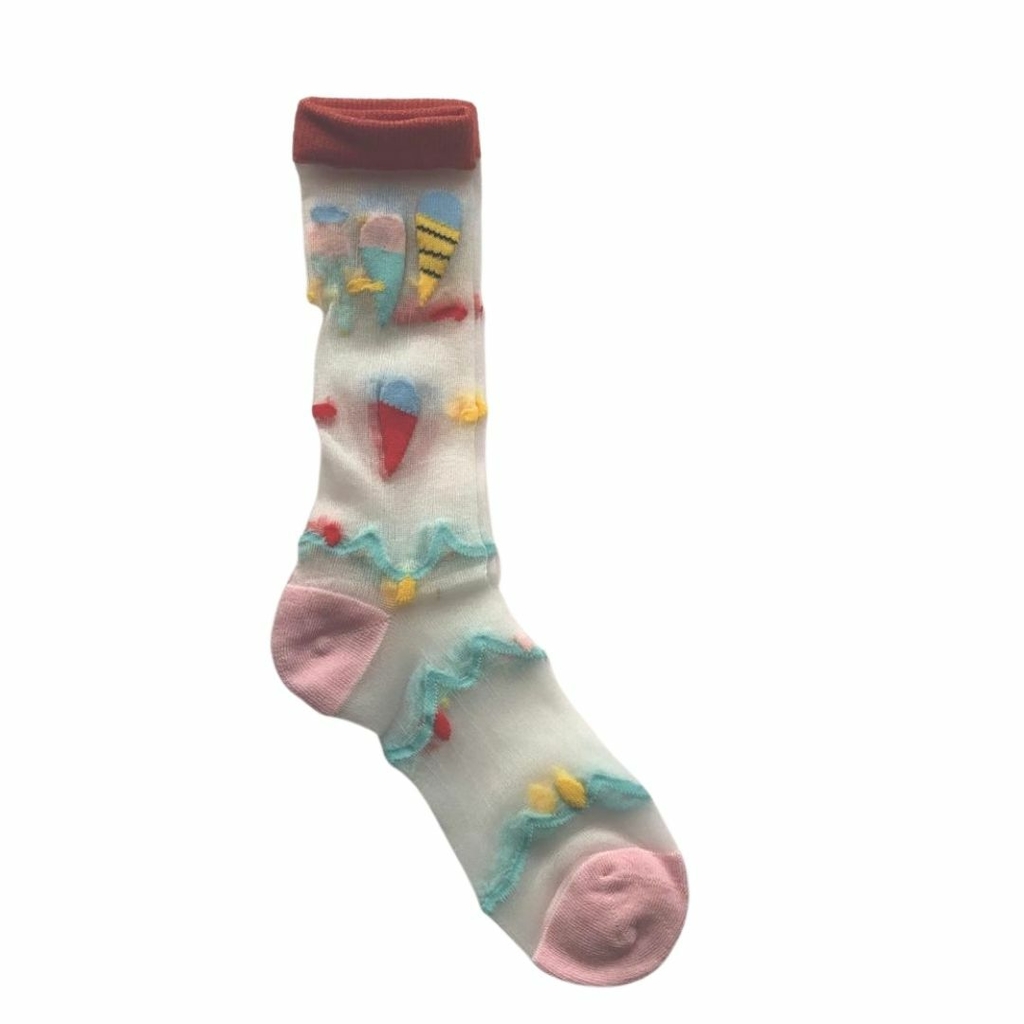 Meia Transparente Happy Socks - Buy in OHH-HAPPY