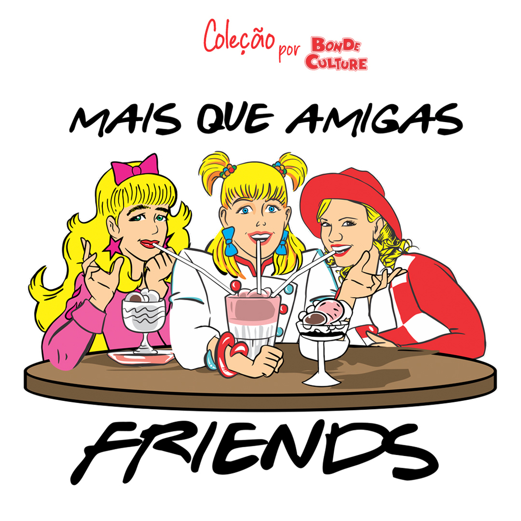 Caneca Mais Que Amigas Friends