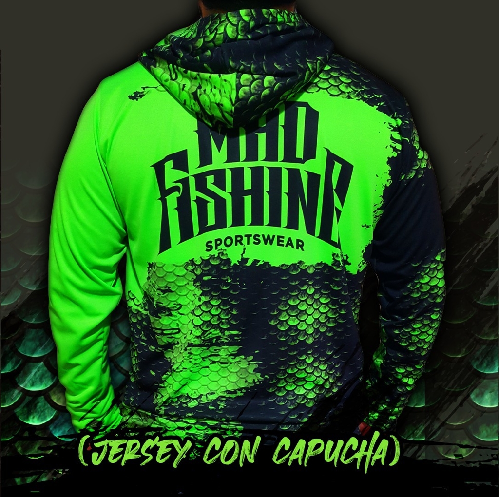 Jersey Capucha Fluor - Comprar en Mad Fishing