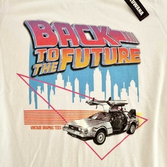 Remera Back to The Future White - comprar online