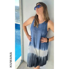 Vestido Solero XL BLUE Ocean - Kuwana Mayorista Vestido Solero XL BLUE Ocean - Kuwana Mayorista