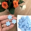 Mini Florzinha Prensada Azul Claro Candy - 25 unidades - comprar online