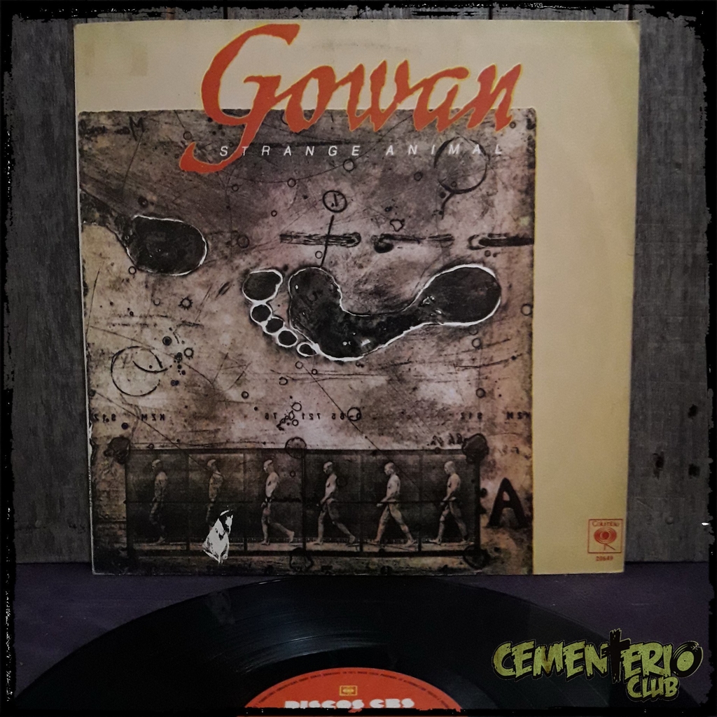 GOWAN Strange Animal Ed ARG 1984 Vinilo / LP