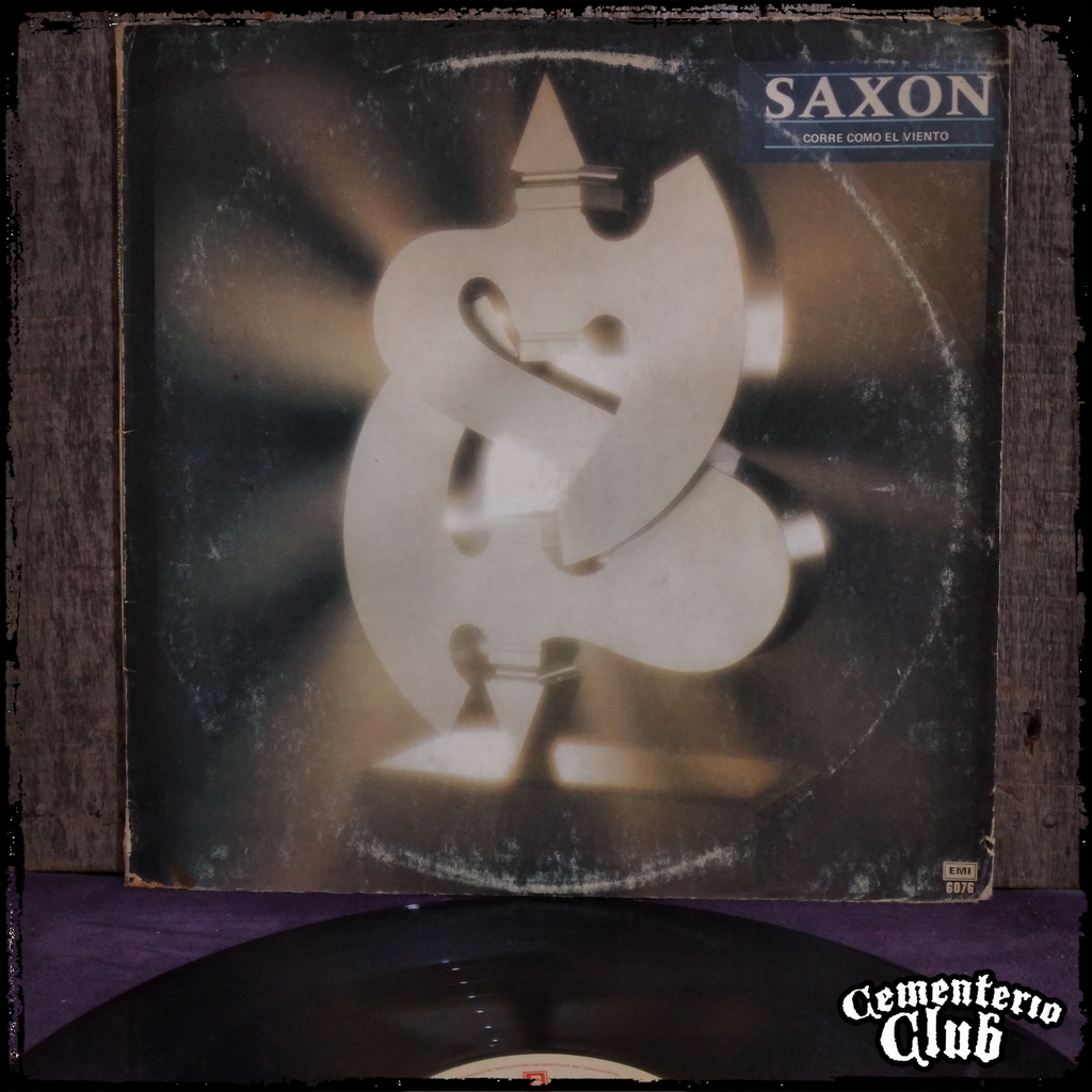 SAXON Ride Like The Wind Ed ARG 1988 Vinilo / Maxi