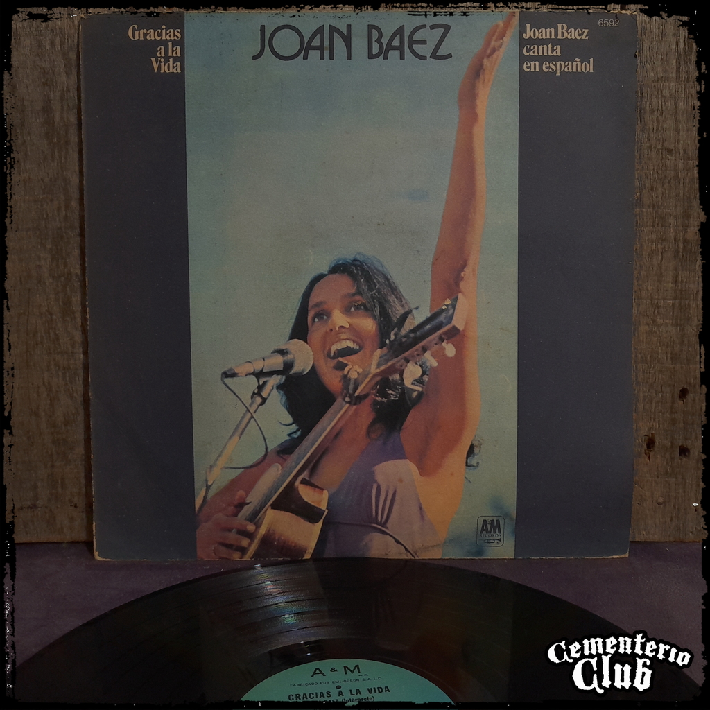 JOAN BAEZ Gracias A La Vida Joan Baez Canta En Español Ed ARG 1974 Vinilo / LP JOAN BAEZ Gracias A La Vida Joan Baez Canta En Español Ed ARG 1974 Vinilo / LP