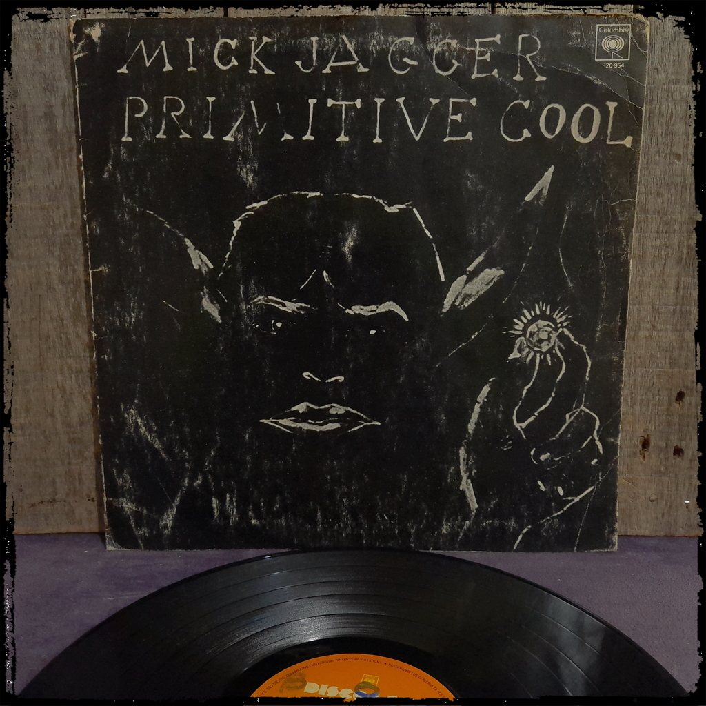 MICK JAGGER - Primitive Cool - Ed ARG 1987 Vinilo / LP