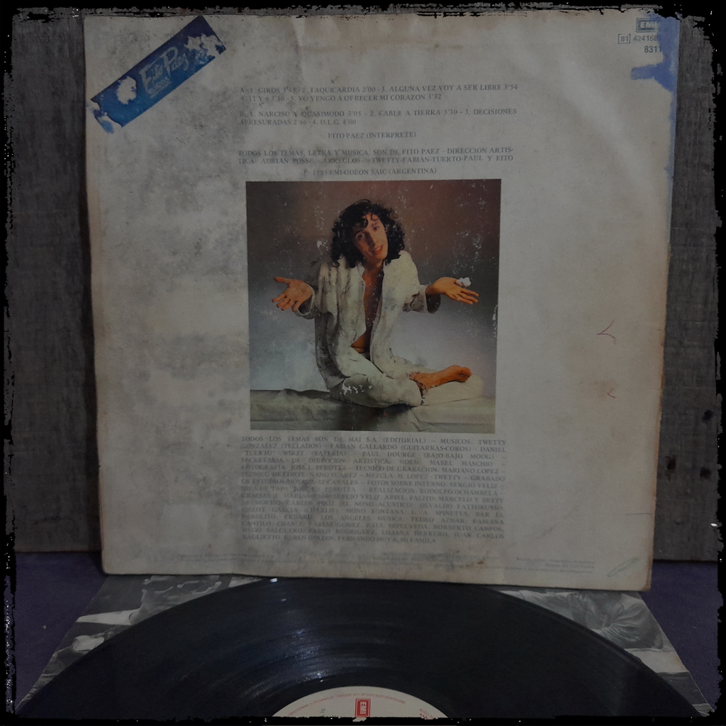 FITO PAEZ Giros Ed ARG 1985 Vinilo / LP