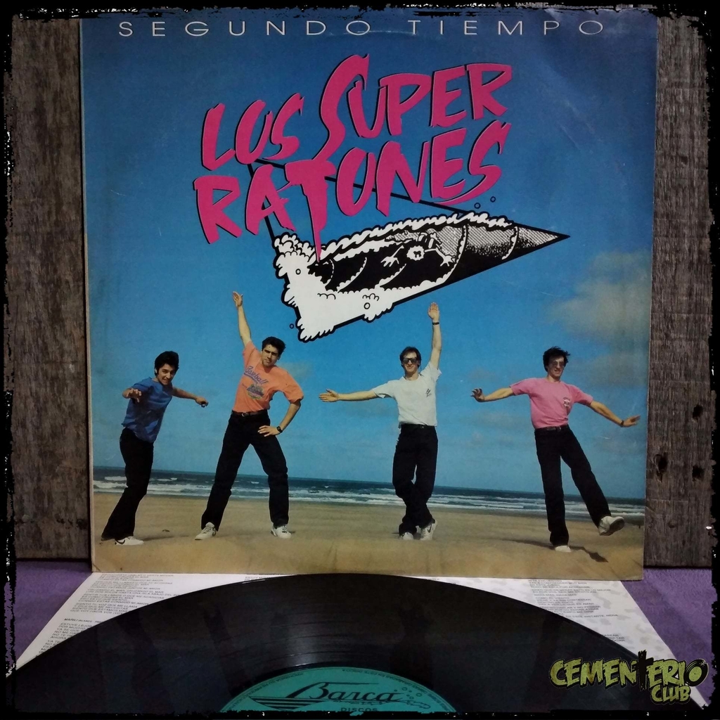 LOS SUPER RATONES - Segundo Tiempo - Ed ARG 1990 Vinilo / LP