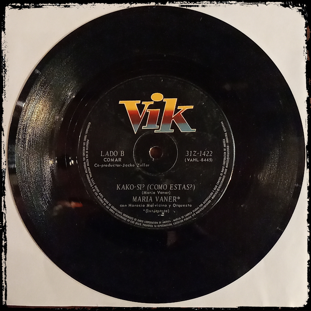MARIA VANER - Tu Risa Al Viento - Ed ARG Vinilo / Single
