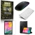 Kit Mouse e Teclado Bluetooth Galaxy Tab A 8.0' T295/T290 + Capa 360 + Pelicula Armyshield