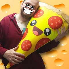 Almofada Gigante Pizza Feliz Doce - comprar online