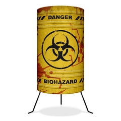 Luminária Yaay Barril Biohazard - Risco biológico na internet