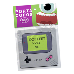 Jogo de Porta Copos Gamer Boy Coffee Yes - 4 peças - La Criativa | Loja De Presentes Criativos, Utilidades Domésticas, Produtos Para Casa