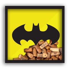 Quadro Porta Rolhas DC Comics Batman logo