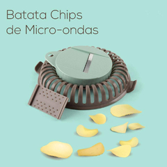 Forma Batatas Chips Para Micro-ondas Saudável e Sem Gordura - comprar online