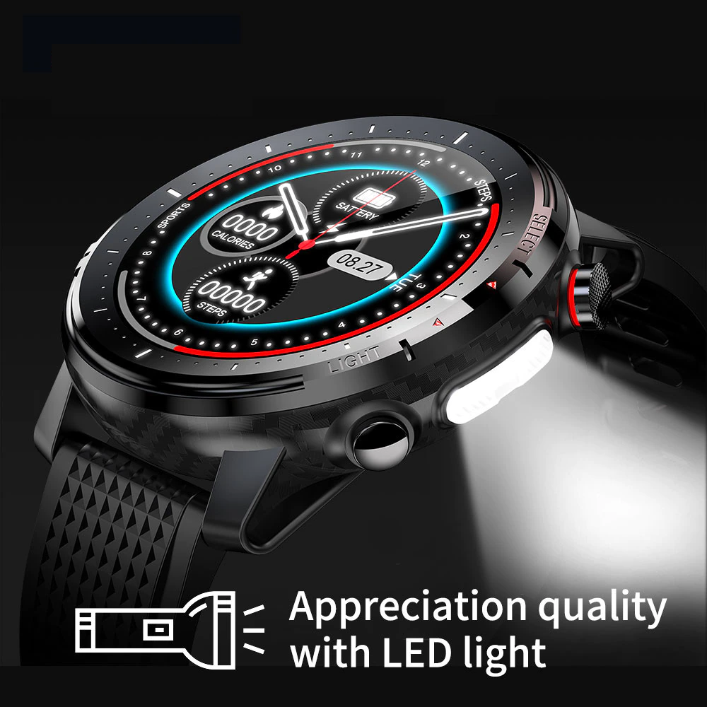 Smartwatch com lanterna Clearance