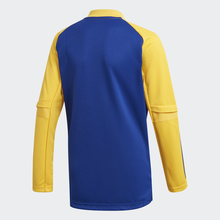 ADIDAS Buzo de Entrenamiento Kids Boca Azul/Amarillo (GL7511)