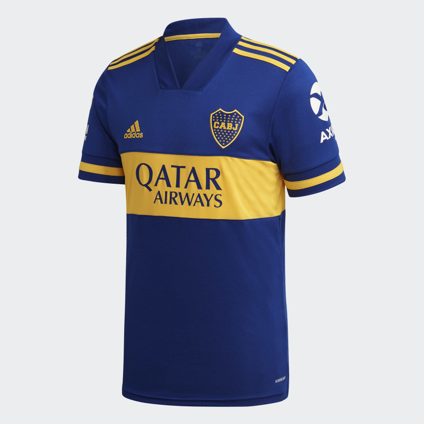 ADIDAS Camiseta Local Boca Azul/Amarillo (GL4175)