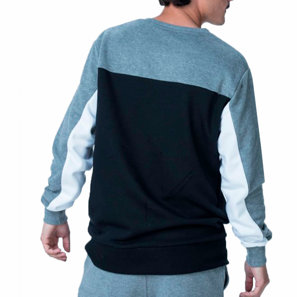 FILA Buzo Letter Colors Negro/Blanco (5060136486)