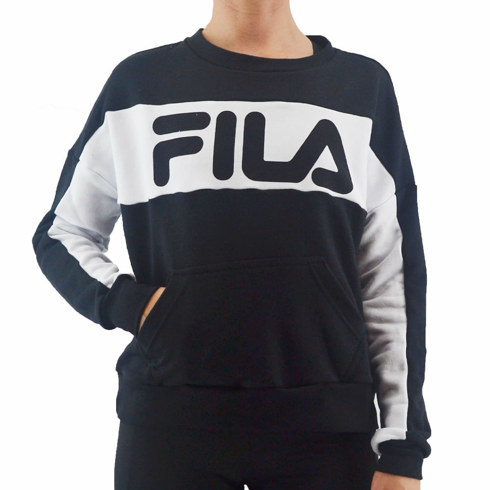 FILA Buzo Dail Negro/Blanco (5340086577) - Meta Sports