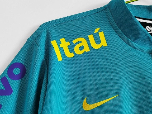 camisa polo comissão técnica nike brasil masculina