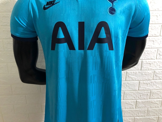 camisa azul tottenham