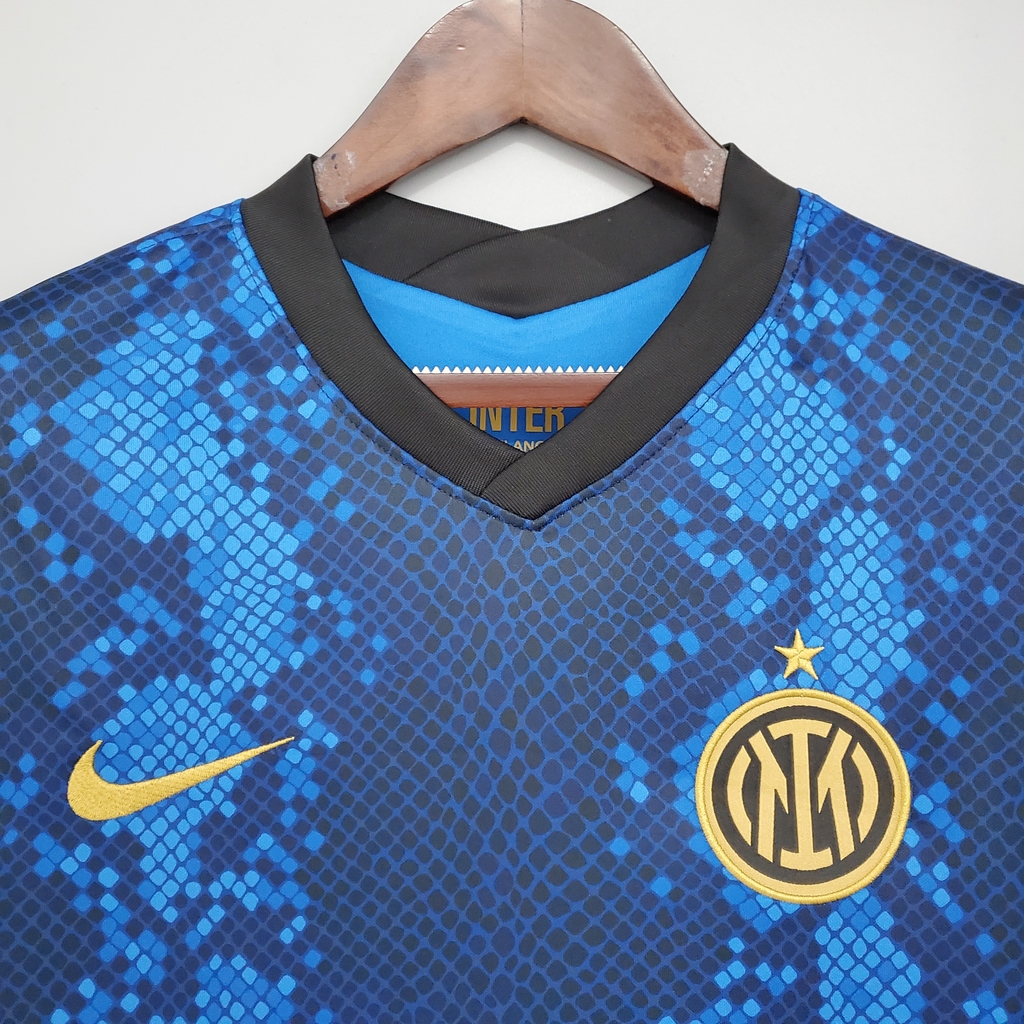 Camisa Inter de Milão home azul - Frete grátis