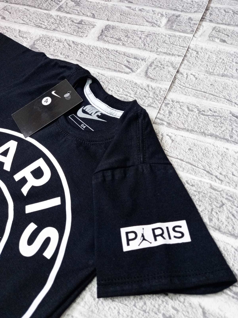 polera jordan negra