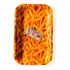 Bandeja mediana Raw metal rolling tray papas fritas