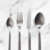 Cubiertos set 16 piezas Linea Atenas color plateado - tienda online