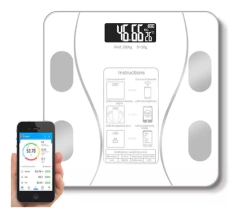 Imagen de Balanza Corporal Digital Mide Grasa Musculo Bluetooth Hogar