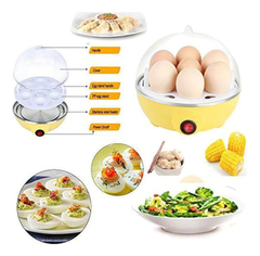 Huevera Eléctrica Hervidor Huevos 220v Vaporera Cocina Egg - comprar online