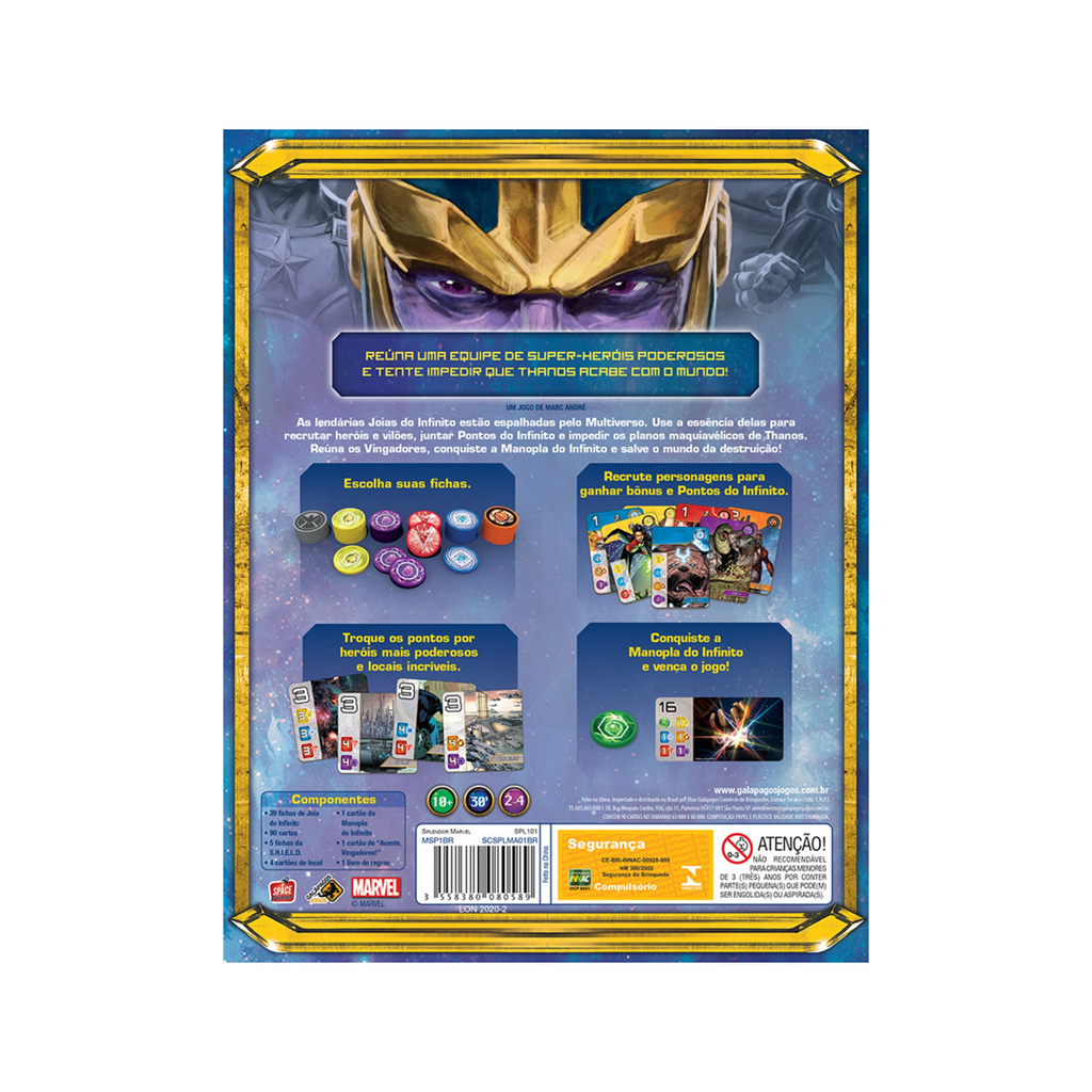 Splendor Marvel - Comprar em Overrun Geek Store