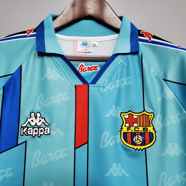 Barcelona Camiseta Suplente 96 Versión Retro