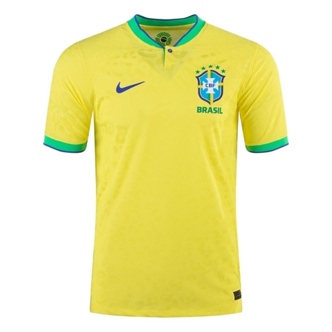 Brasil Camiseta Titular 22 23 Versión Jugador