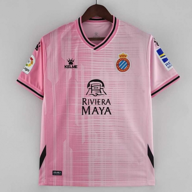 RCD Espanyol Camiseta Suplente 22 23 Versión Hincha