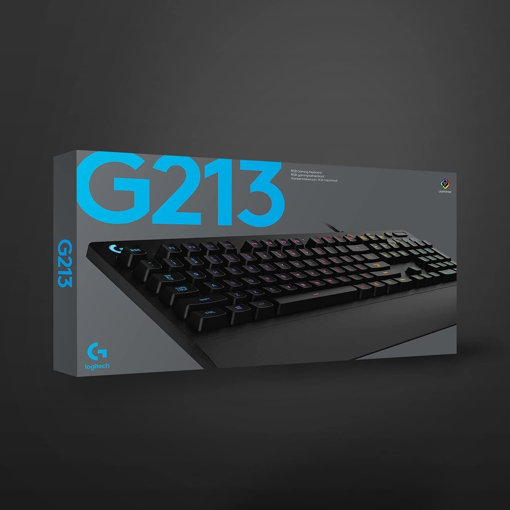 Logitech G G213 PRODIGY Teclado con Iluminación RGB para Gaming