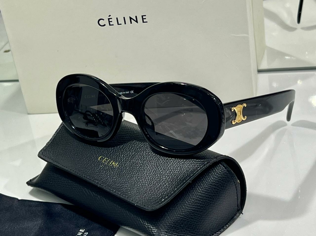 Óculos Celine preto - Comprar em GABRIELA ALL BRAND