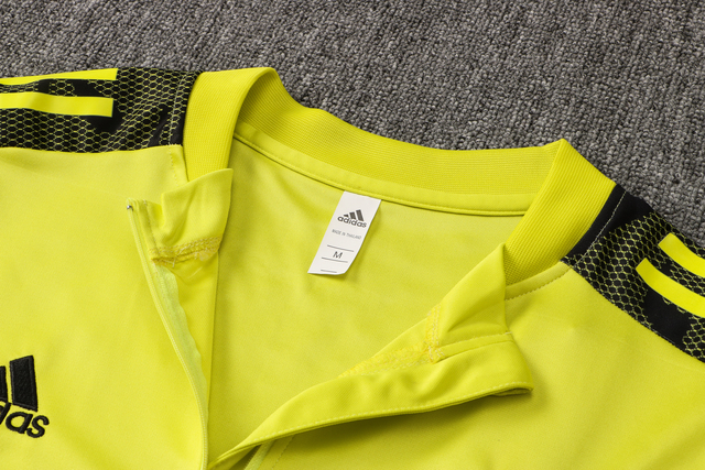conjunto adidas amarelo