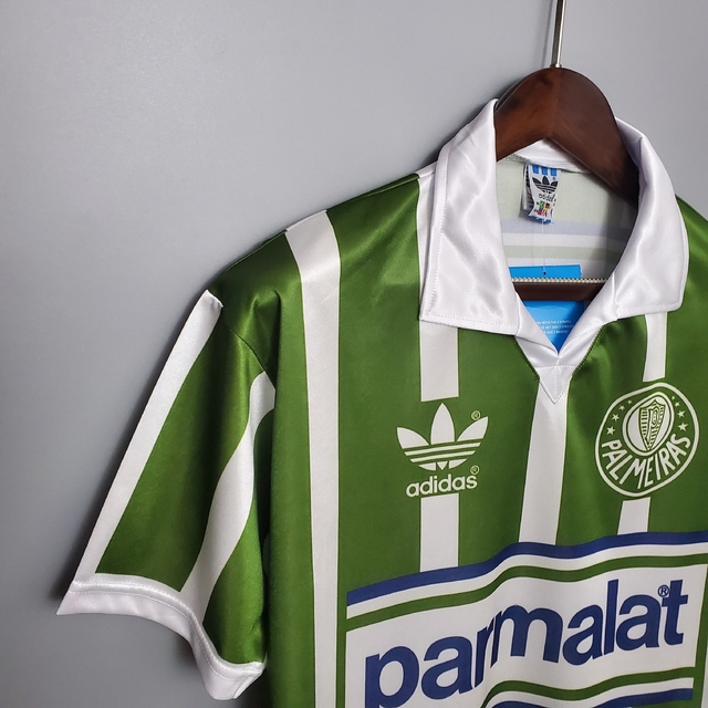 Camisa Palmeiras I Retrô 92/93 Adidas Masculina Listrada
