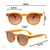 Óculos de Sol Londres Caramelo Proteção UV400