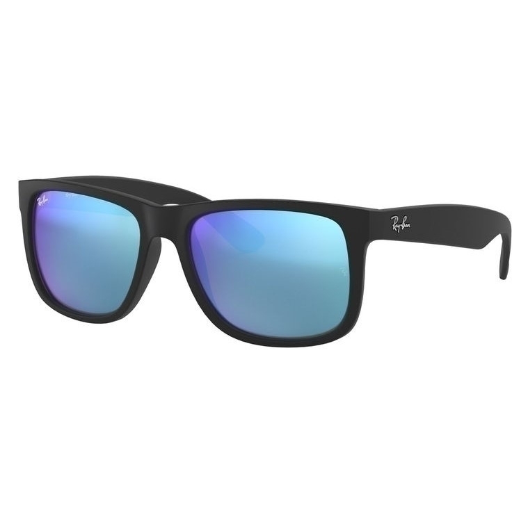Ray Ban Justin Espejado Polarizado 4165 Negro-Azul