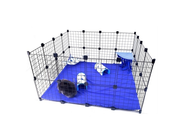 Alojamento Para Coelhos - Cercado Para Mini Coelho Adulto