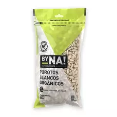 Porotos blancos orgánicos BYNA! x600g - x6 u.