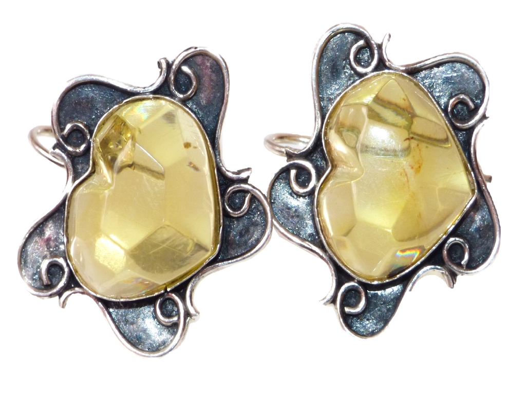 Aretes de Ámbar en Corazón main image 0